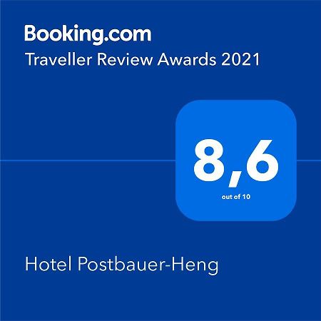 Hotel Postbauer-Heng, E-Mobilitaet, Ladestationen Fuer Elektroautos Extérieur photo